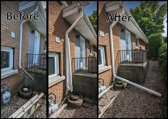 Downspout Replacement / Addition (1st storey) - $369+tax