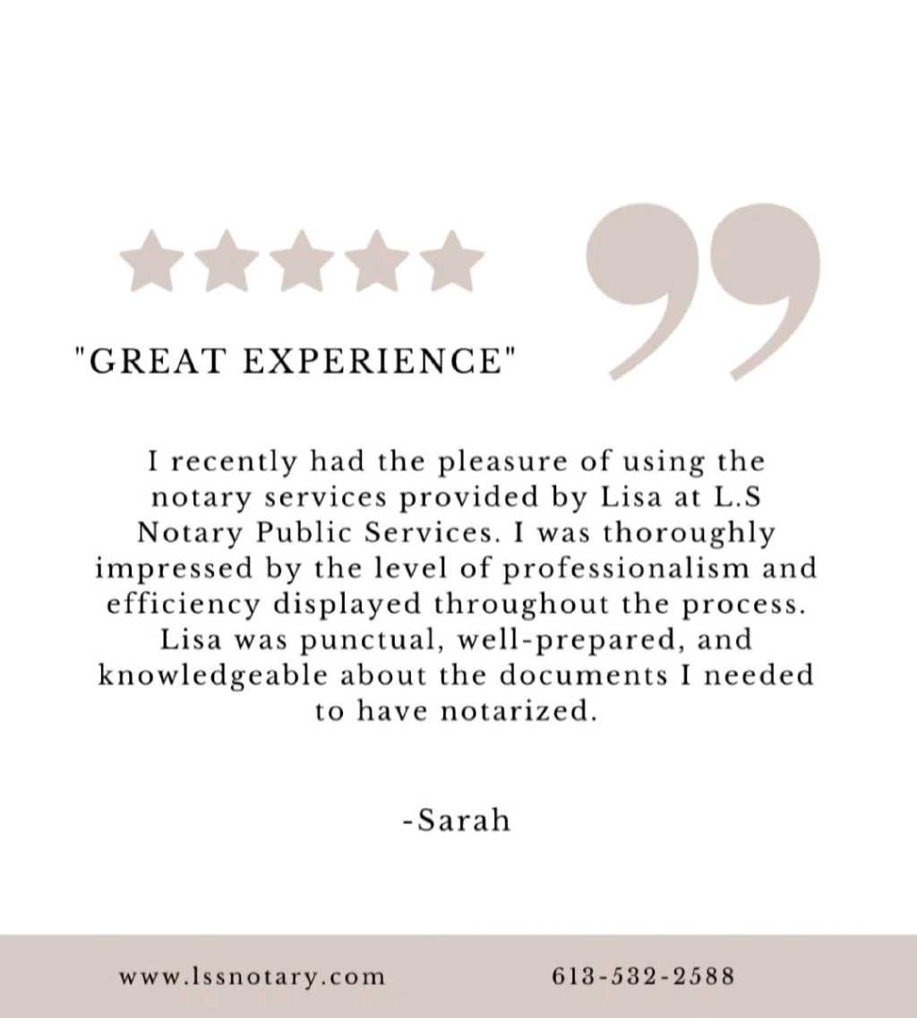 L.S. Notary Public Services
