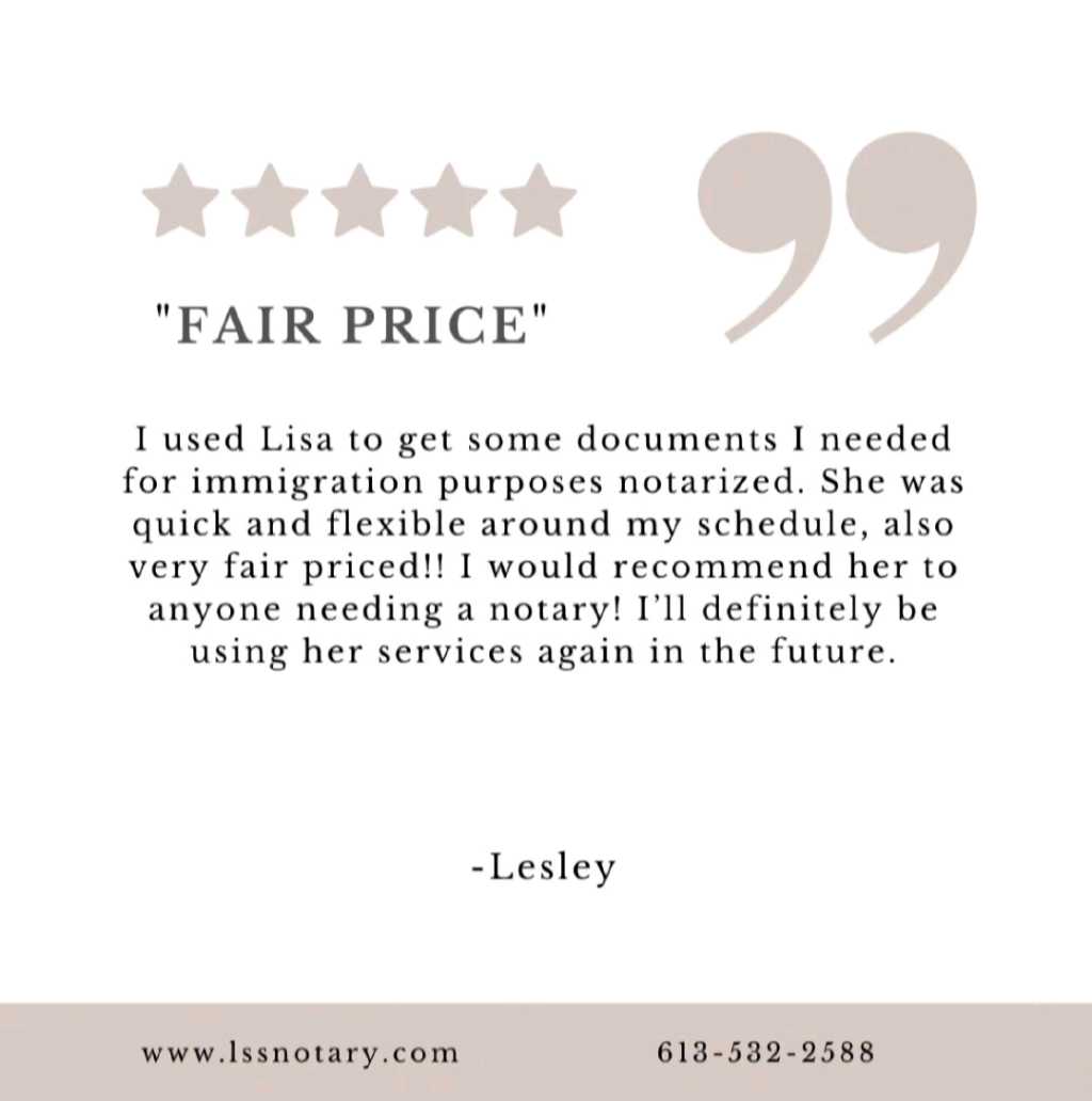 L.S. Notary Public Services