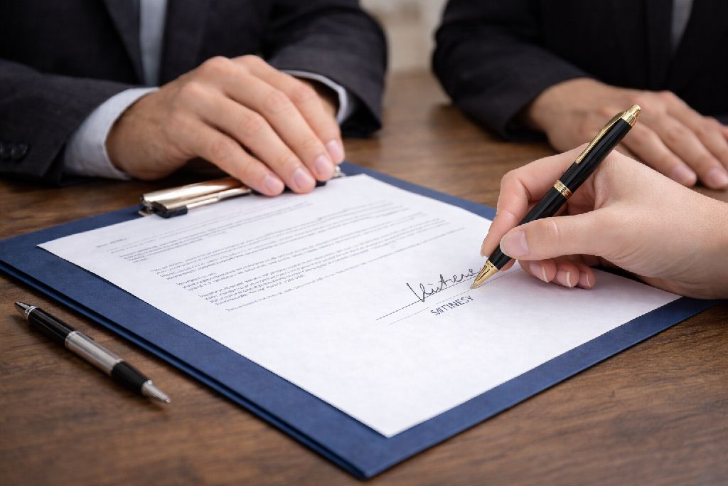 Witness Signatures on Documents