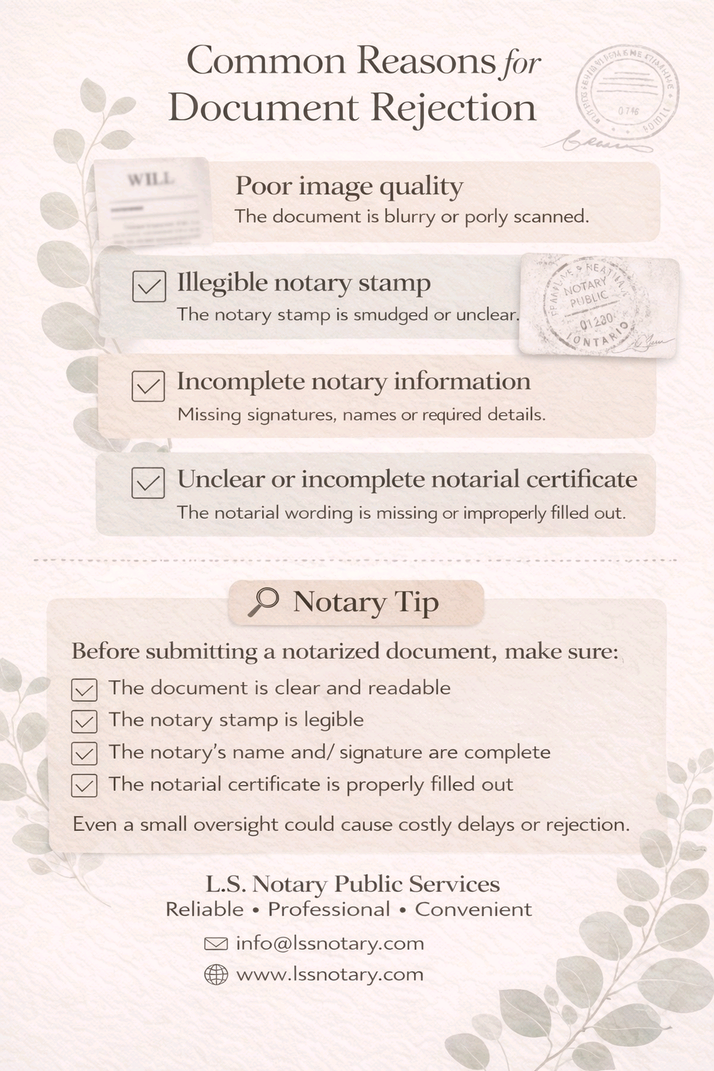 L.S. Notary Public Services
