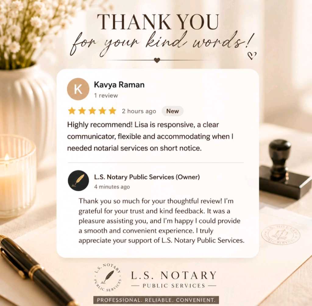 L.S. Notary Public Services